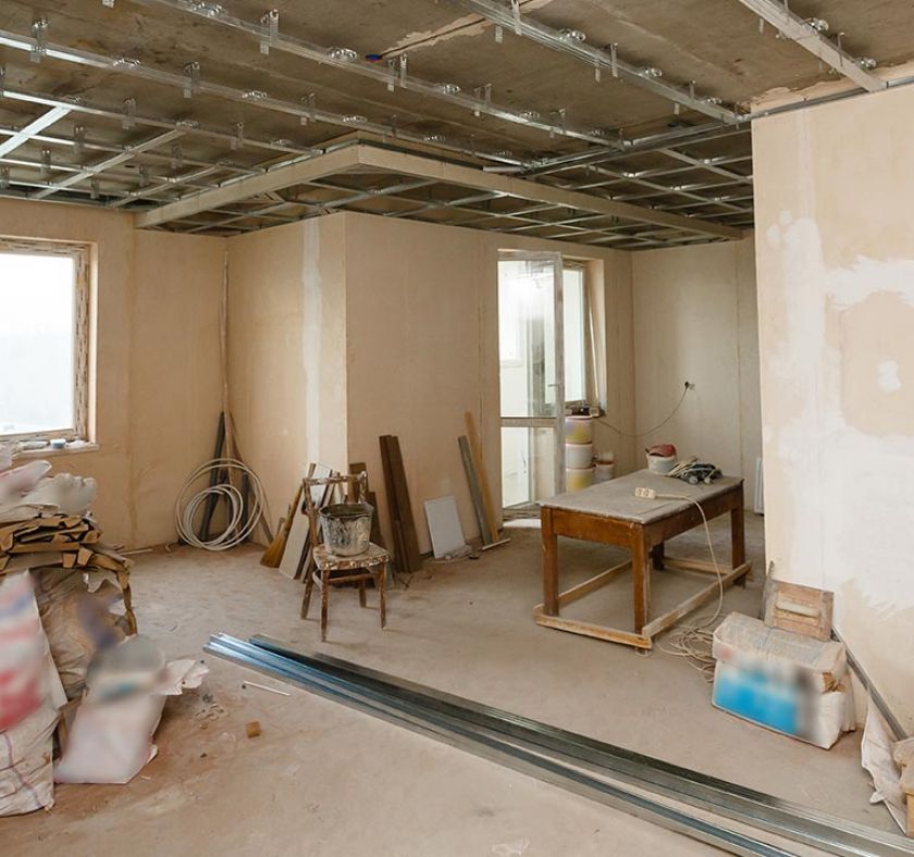 PCS before building cleaning service 